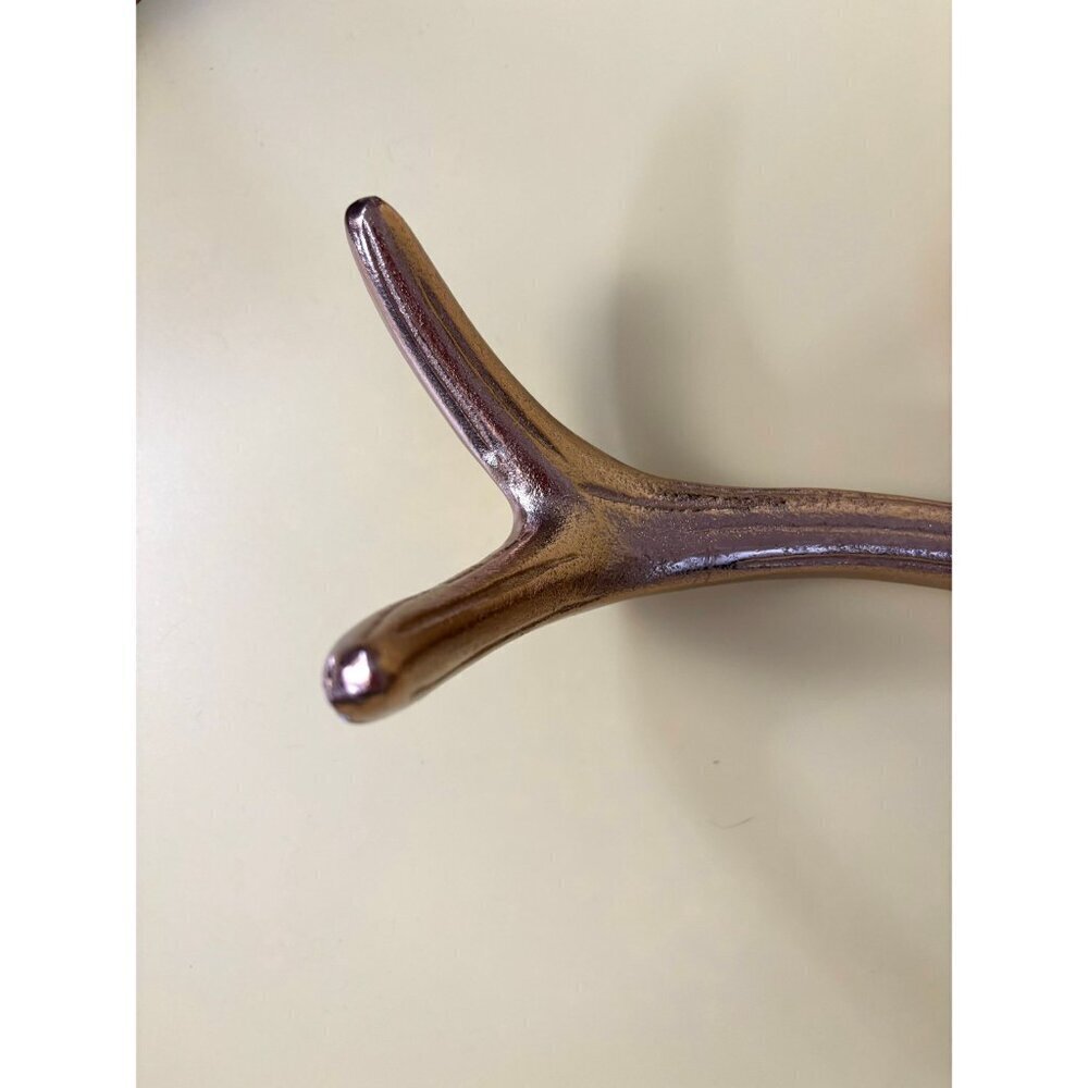 Rose Gold Vintage Antler Wall Hanging - Picture 4 of 9